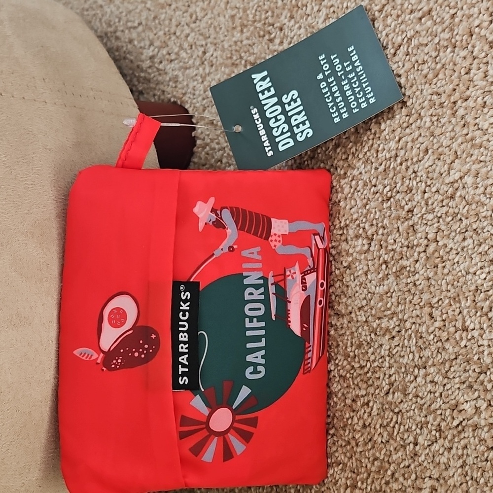 Right from California, reusable tote